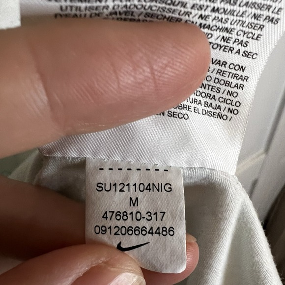 Nike Tank Top Women's Dry-Fit Run Racerback Geometric Designs Mint Green M - Picture 6 of 8